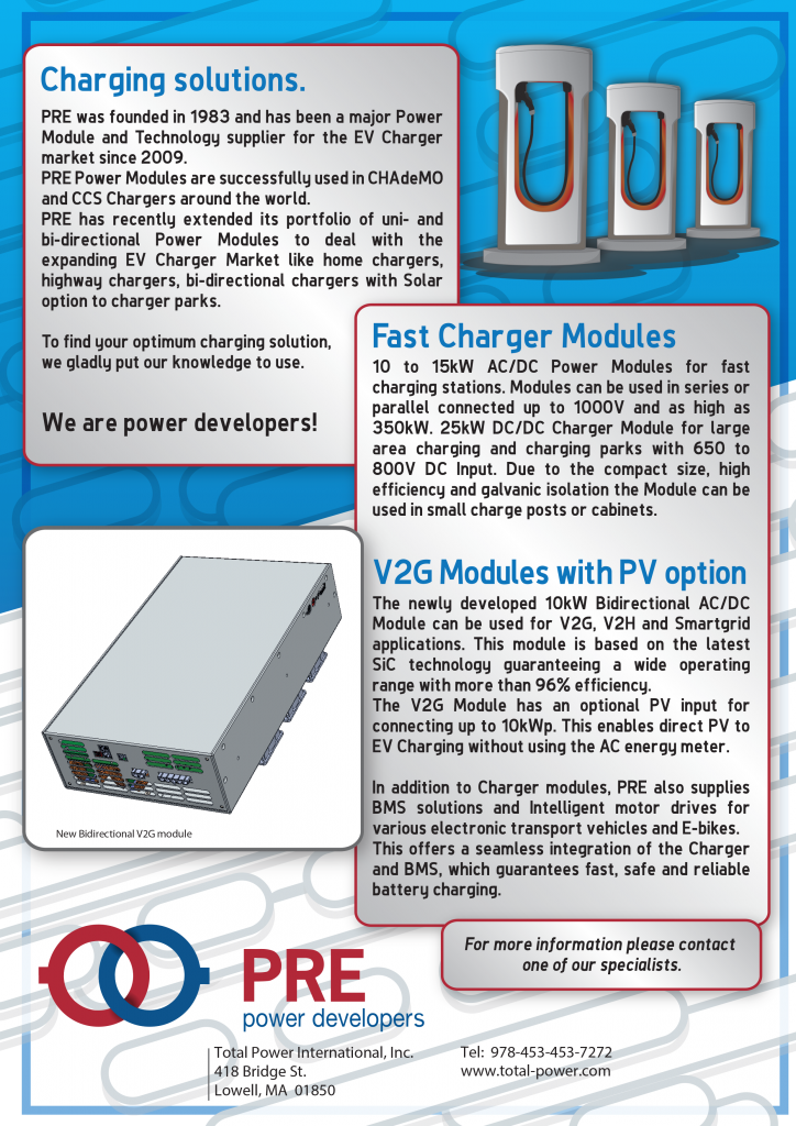 Power Modules for EV Charging Total Power International